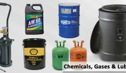 Chemical, Gases & Lubricants